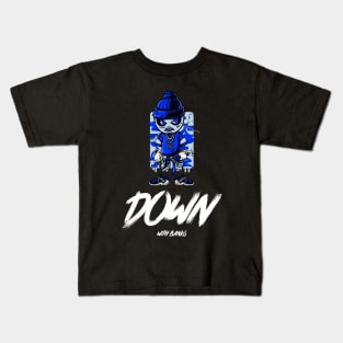 Down With Banks Cryptocurrency Halloween Kids T-Shirt